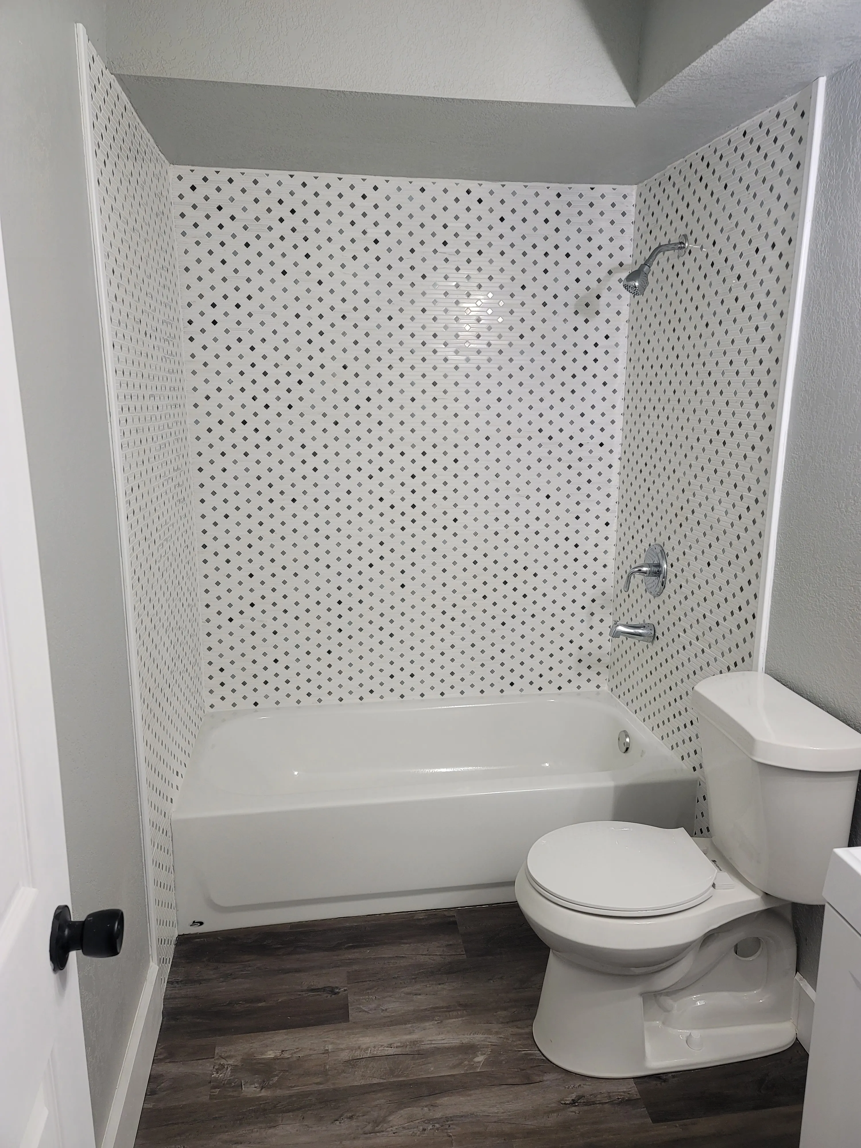 After bathroom remodel in Tulsa with updated fixtures and refreshed materials