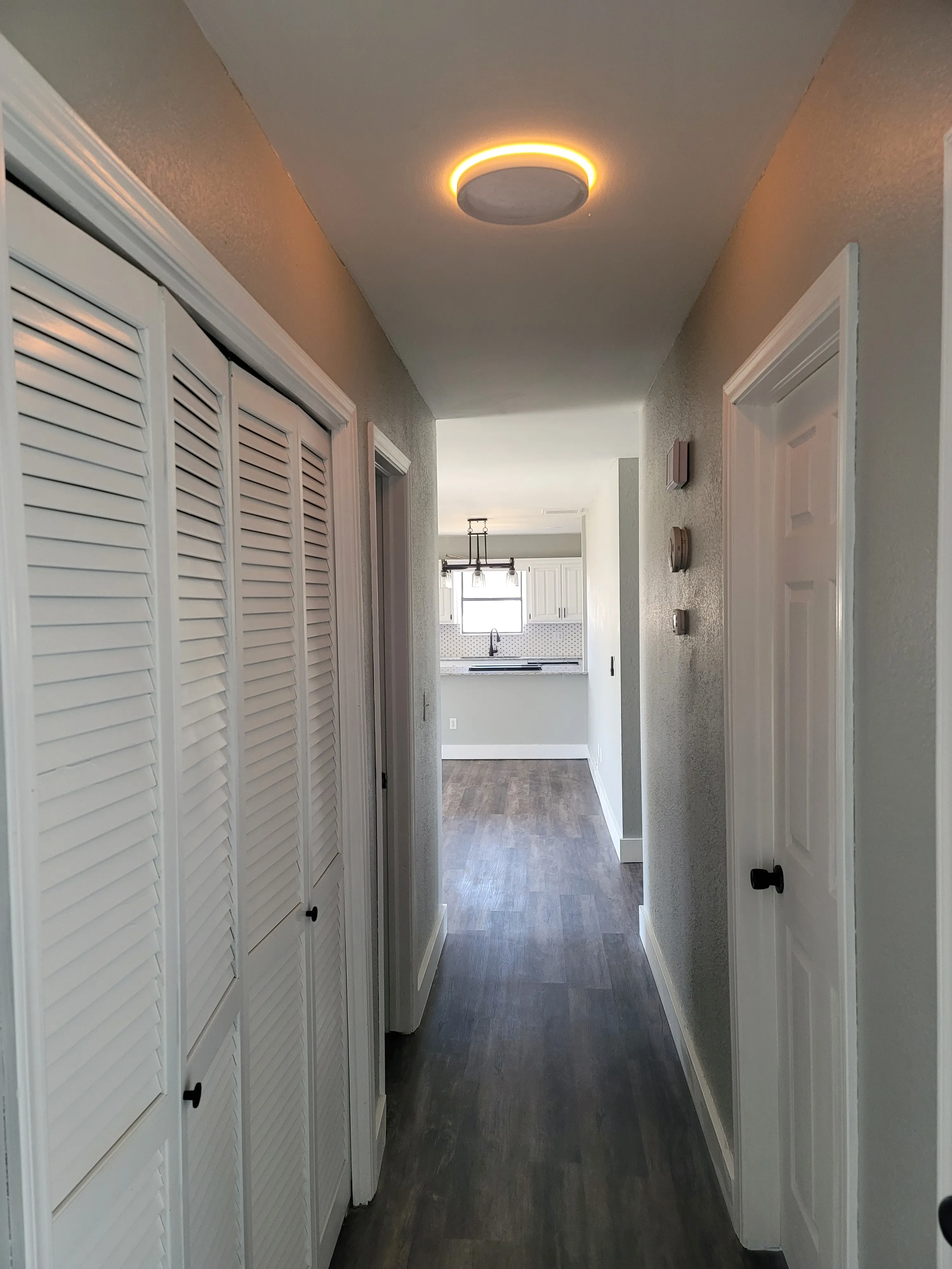Hallway finish result from Tulsa full-home remodel project